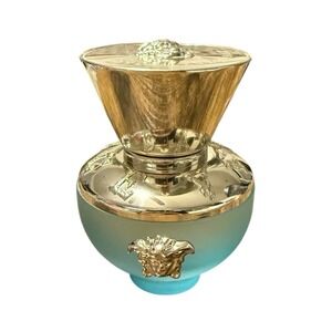 VERSACE DYLAN TURQUOISE EDT 1.Oz 30 Ml EDT Spray - One Spray Missing So 99.99%